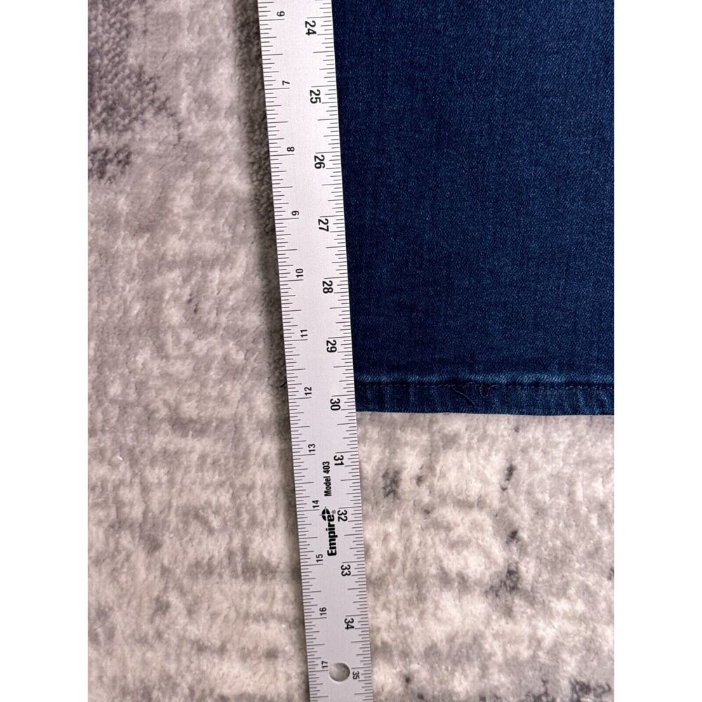 Anthropologie Jeans 32 Womens Pilcro High Rise Flare Leg Dark Wash Denim - Picture 5 of 7